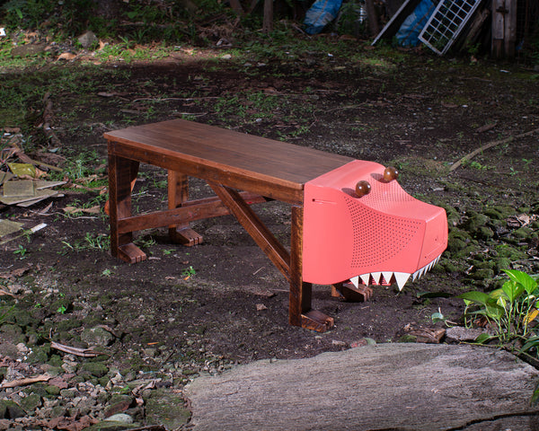 Beauty and the Bench (orange)