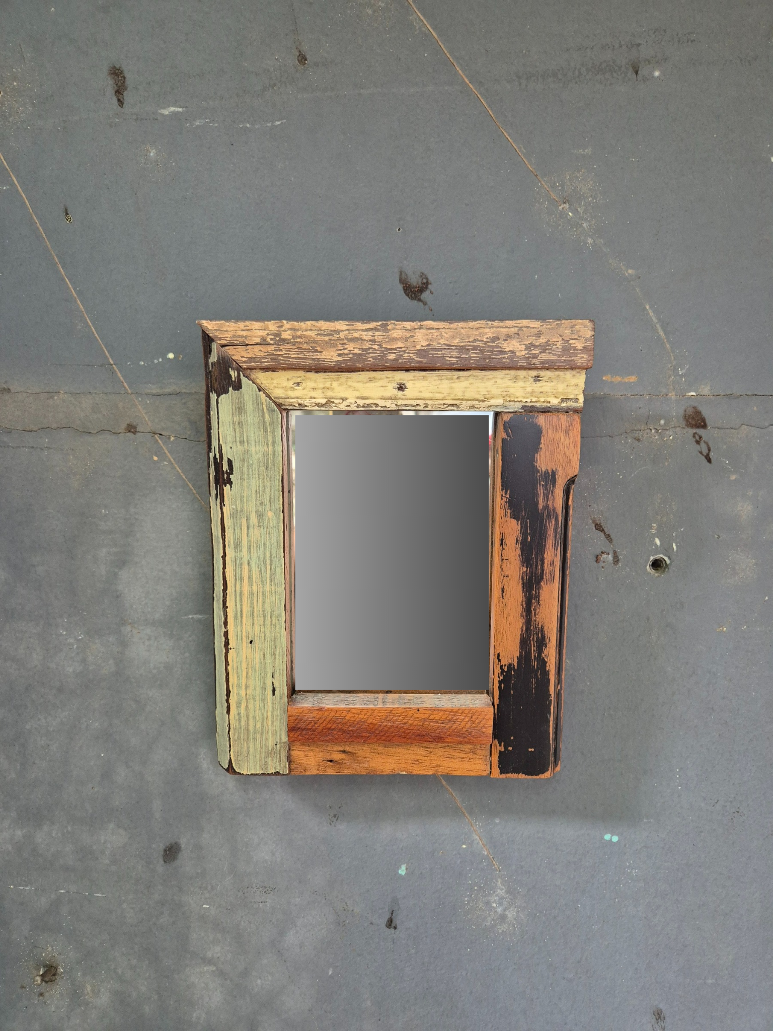 Wood Strips mirror (small 3)
