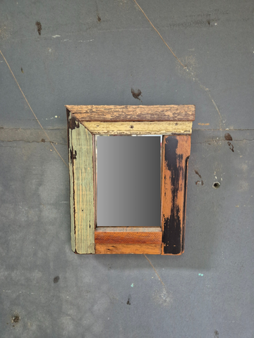 Wood Strips mirror (small 3)