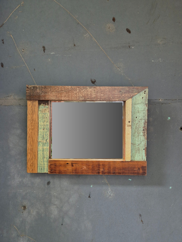 Wood Strips mirror (med 7)
