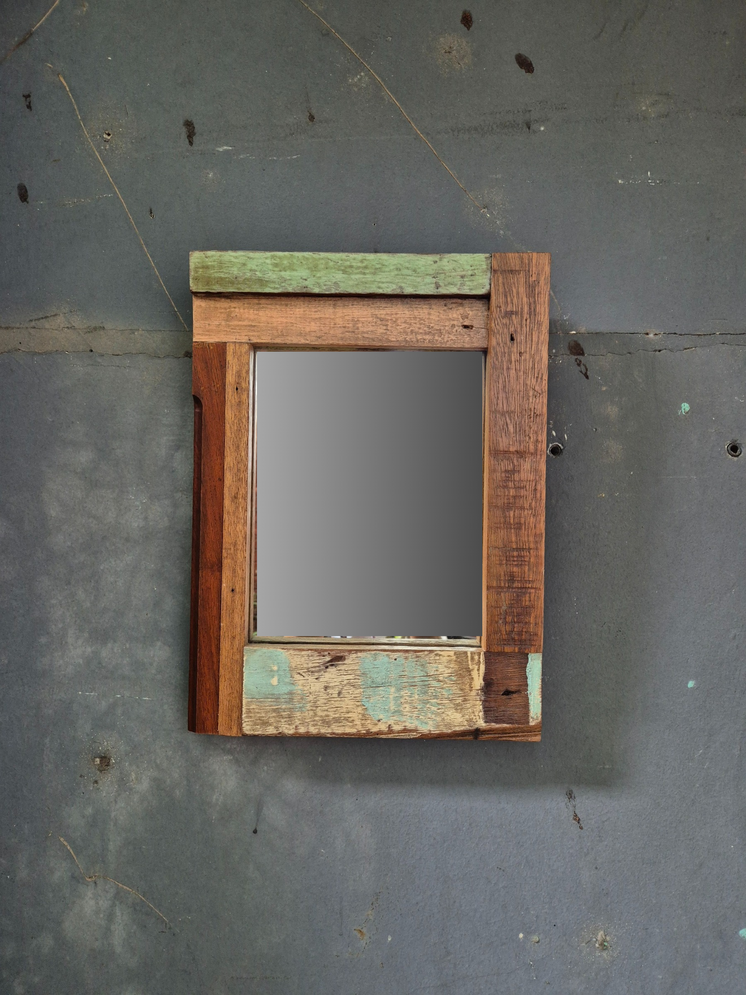 Wood Strips mirror (med 5)