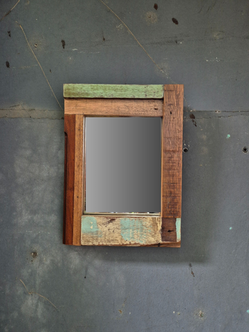 Wood Strips mirror (med 5)